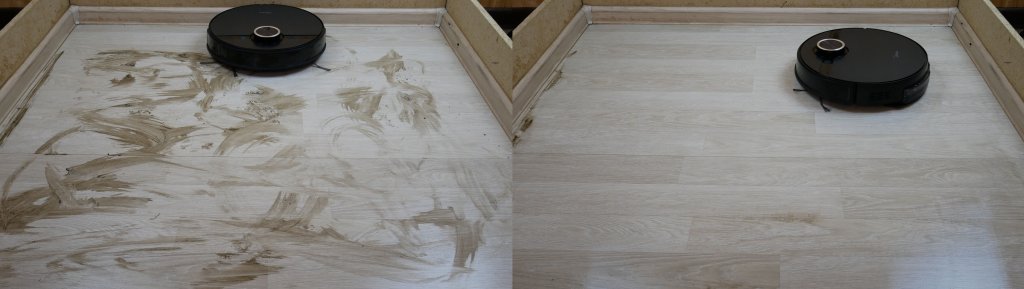 Élimination des saletés à l'aide d'un module de vibration