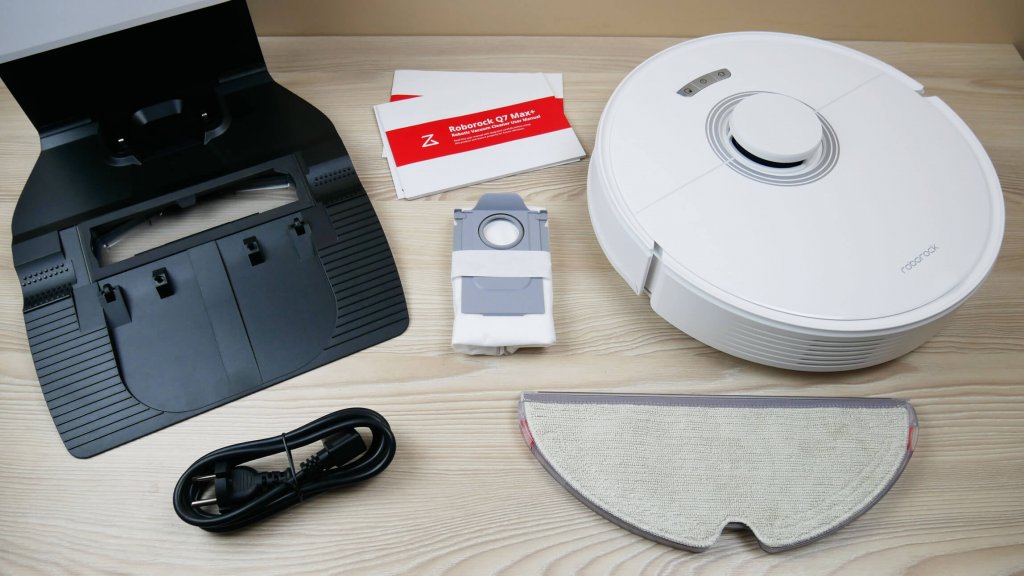 Contenu de l'emballage du Roborock Q7 Max+
