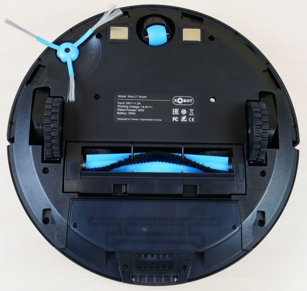 Xbot L7 Smart : Vue de dessous