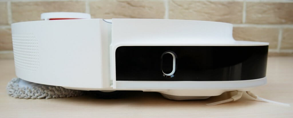 Aspirateur-laveur robot autonettoyant Xiaomi Mijia Pro : vue de côté