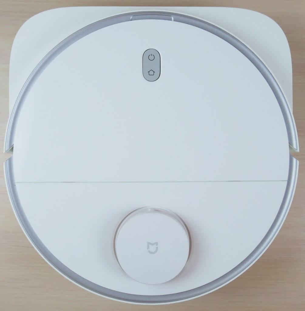 Aspirateur-laveur robot autonettoyant Xiaomi Mijia Pro : vue de dessus