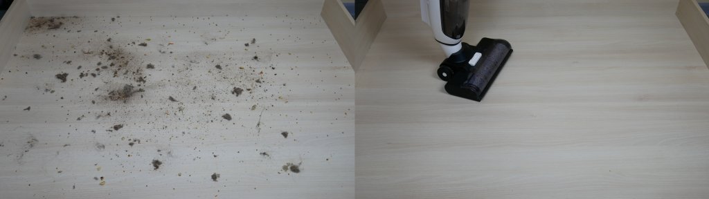 Nettoyage à sec des sols stratifiés