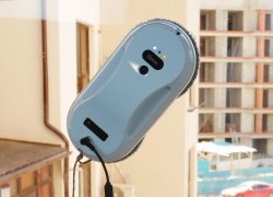 Genio Windy W150 : Un robot lave-vitres économique avec essuie-glaces rotatifs