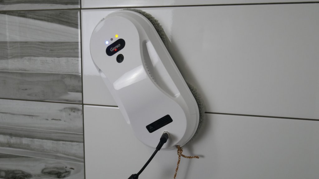 Lavage des murs carrelés