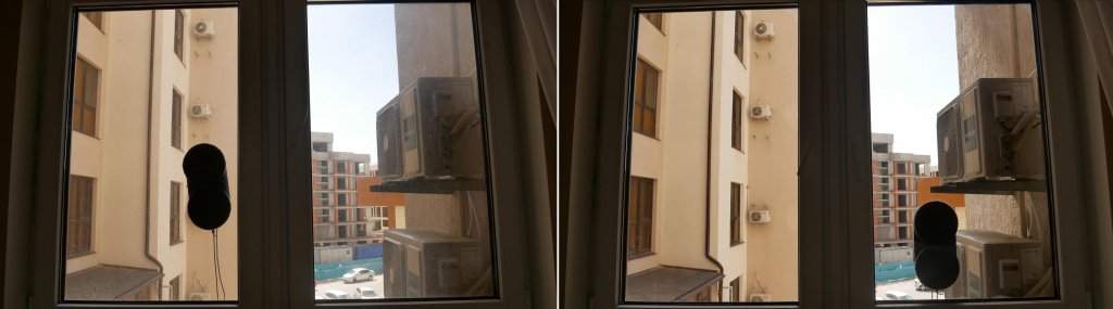 qualité du nettoyage des vitres