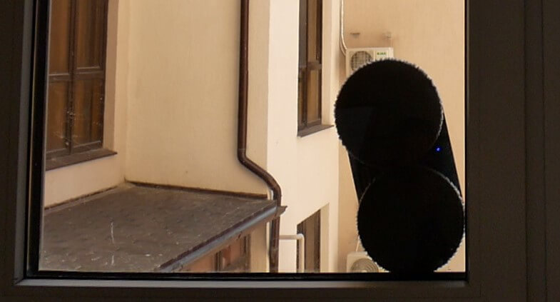 Laver les vitres dans les coins