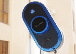 Wollmer W600 Ultrabot : Robot lave-vitres avec alimentation en eau automatique