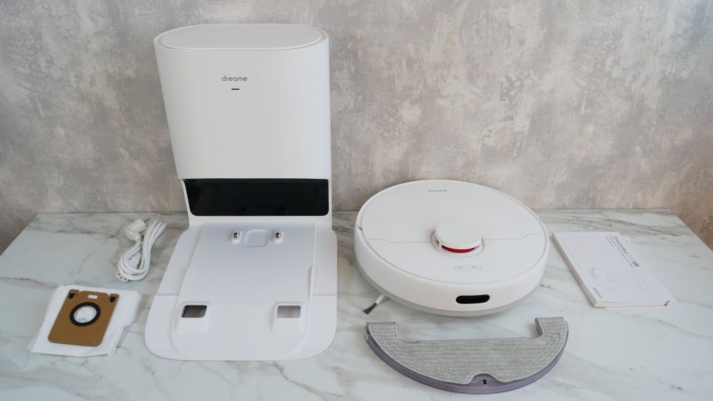 Contenu de l'emballage Dreame Bot D10 Plus