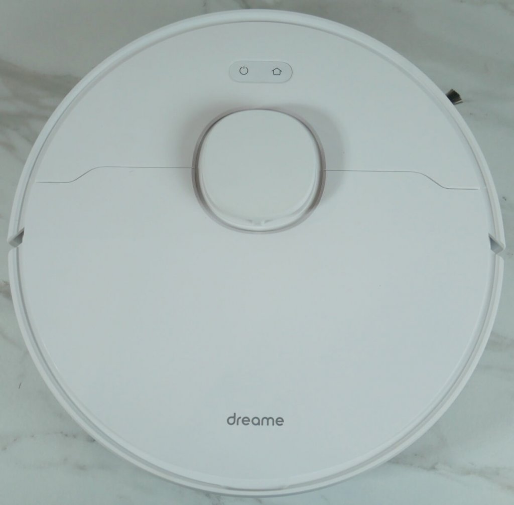 Dreame Bot D10 Plus : vue de dessus