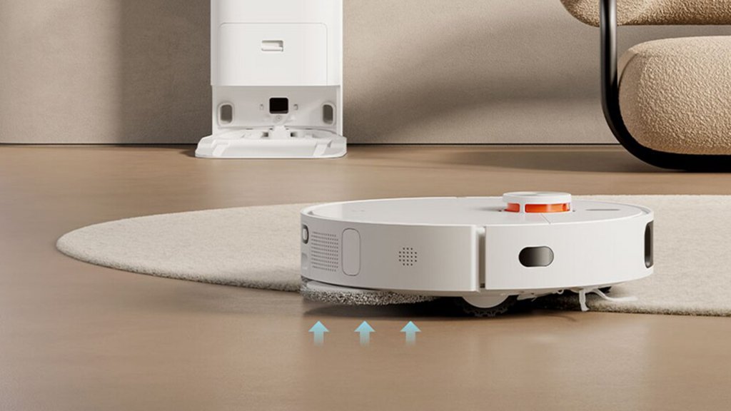 Soulever une serviette sur un tapis