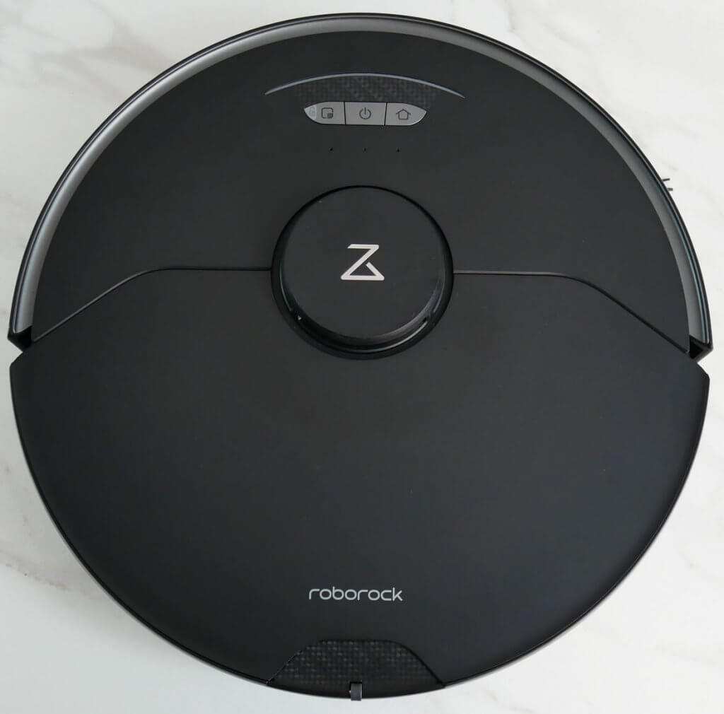 Vue de dessus du Roborock S7 MaxV