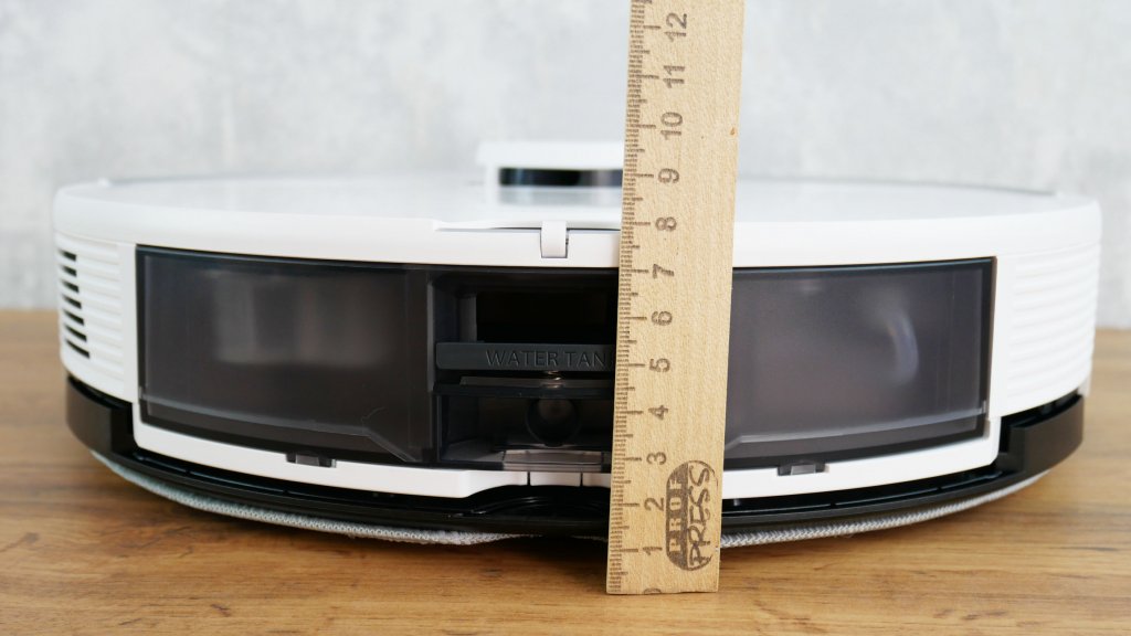 Roborock S7 Pro Ultra : Hauteur du corps