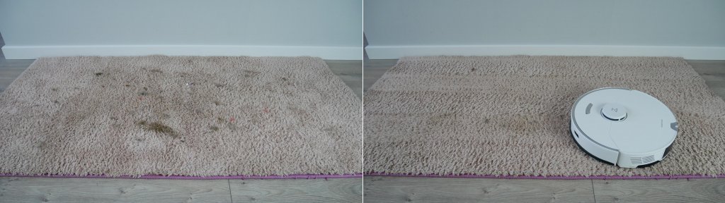 Nettoyage du tapis