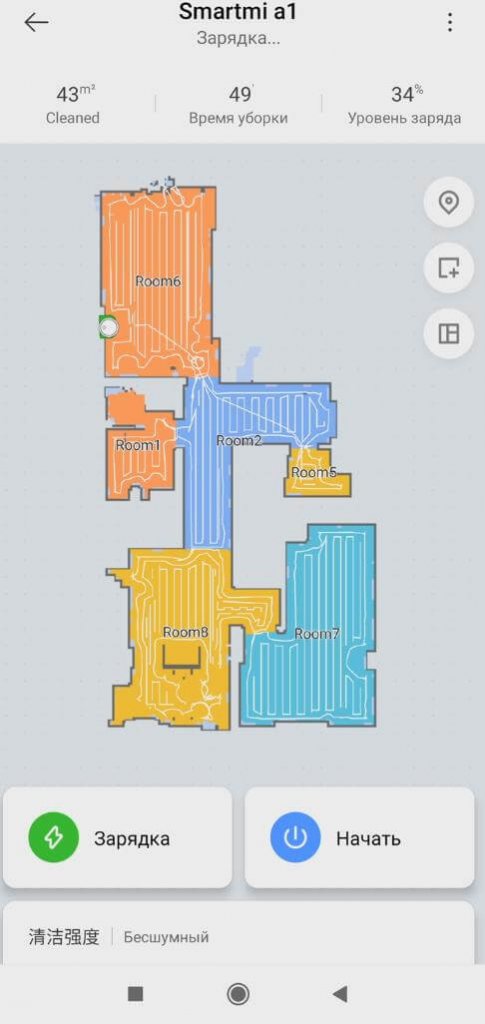 Navigation dans le logement