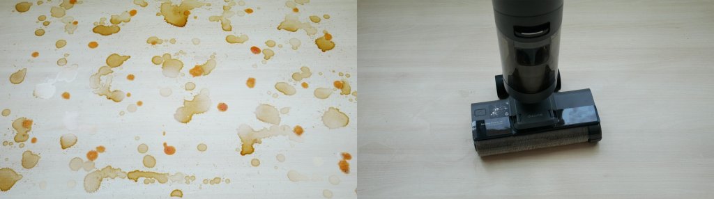 Dreame H12 élimine les taches tenaces
