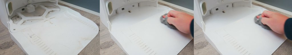 Lavage de la plate-forme