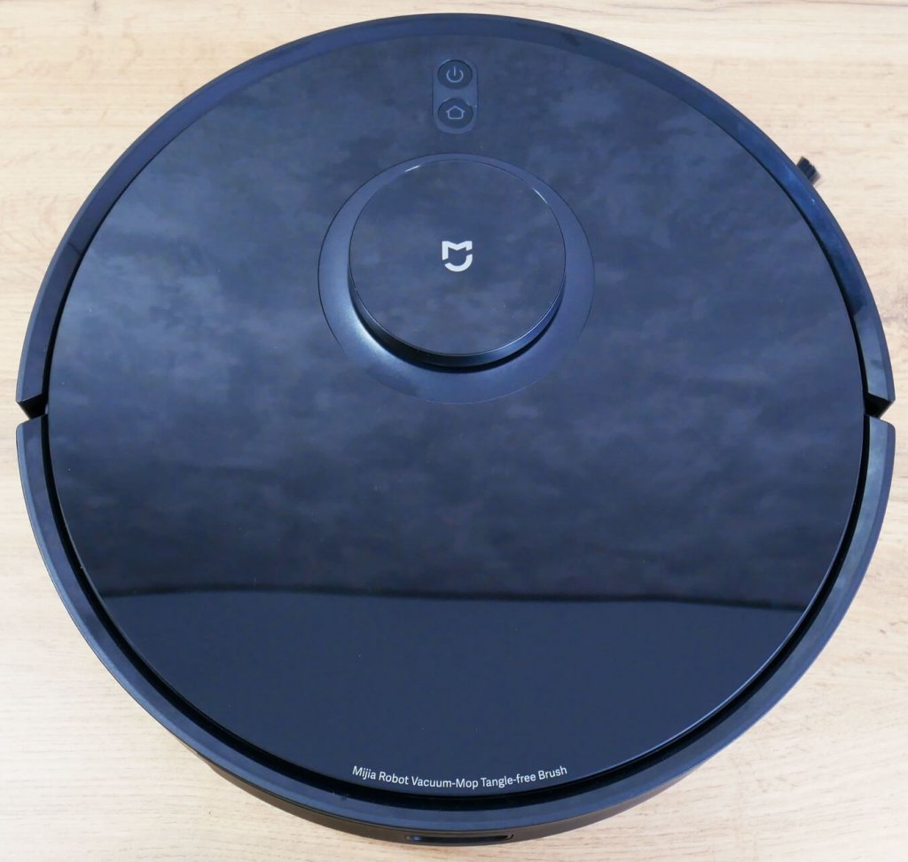 Brosse robot démêlante Xiaomi Mijia : vue de dessus