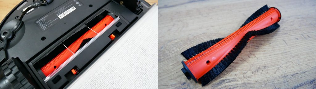 Brosse robot anti-emmêlement Xiaomi Mijia : brosse turbo autonettoyante