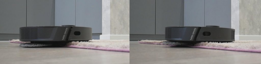 Soulever les serviettes sur le tapis