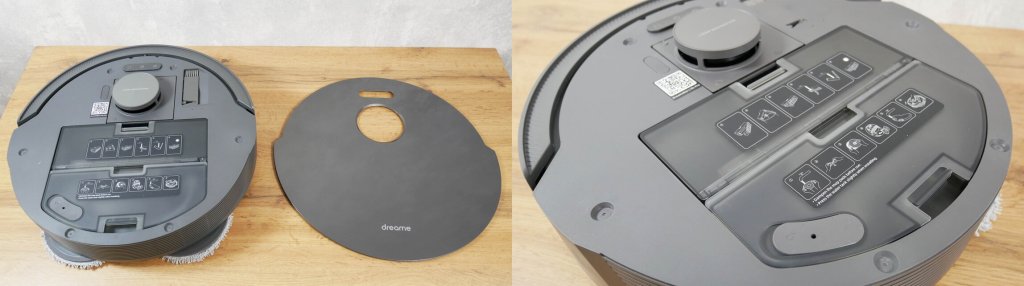 Dreame Bot L10s Pro : placement de conteneurs