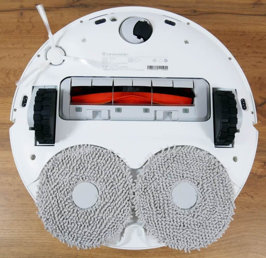 Xiaomi Mijia Omni Robot Aspirateur-Lavage B101CN : Vue de dessous