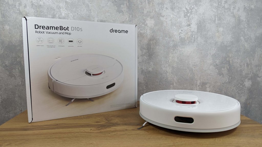 Dreame Bot D10s : robot et box