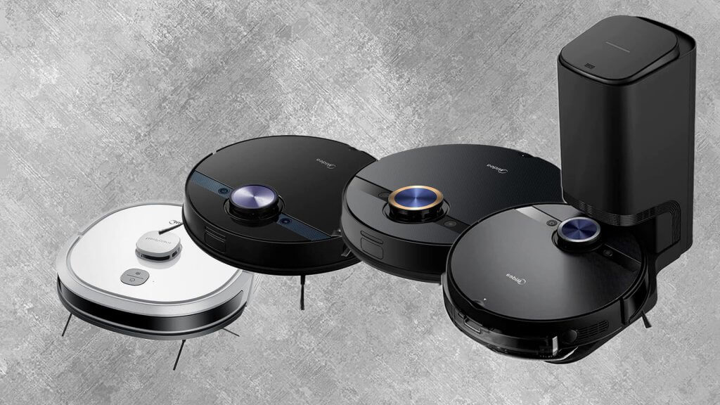 Comparaison des aspirateurs robots Midea M6, M7, M7 Pro et S8+
