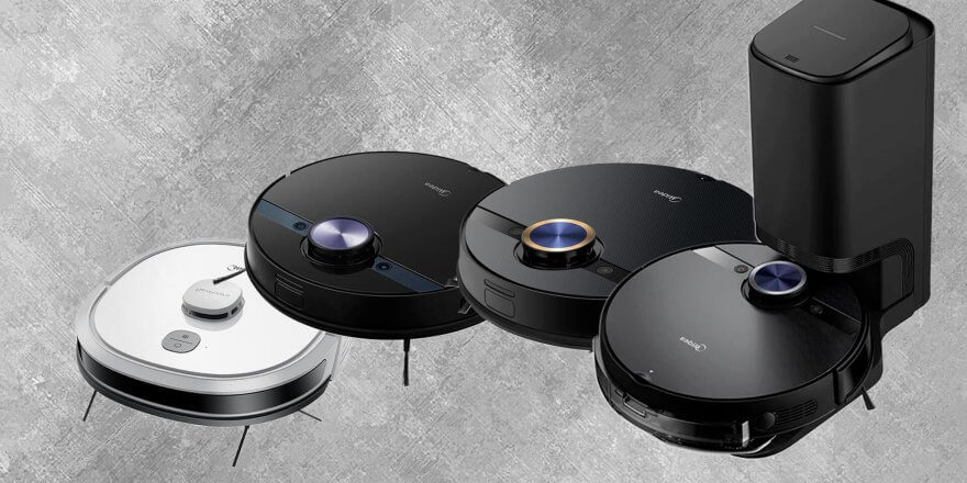 Comparaison des aspirateurs robots Midea M6, M7, M7 Pro et S8+