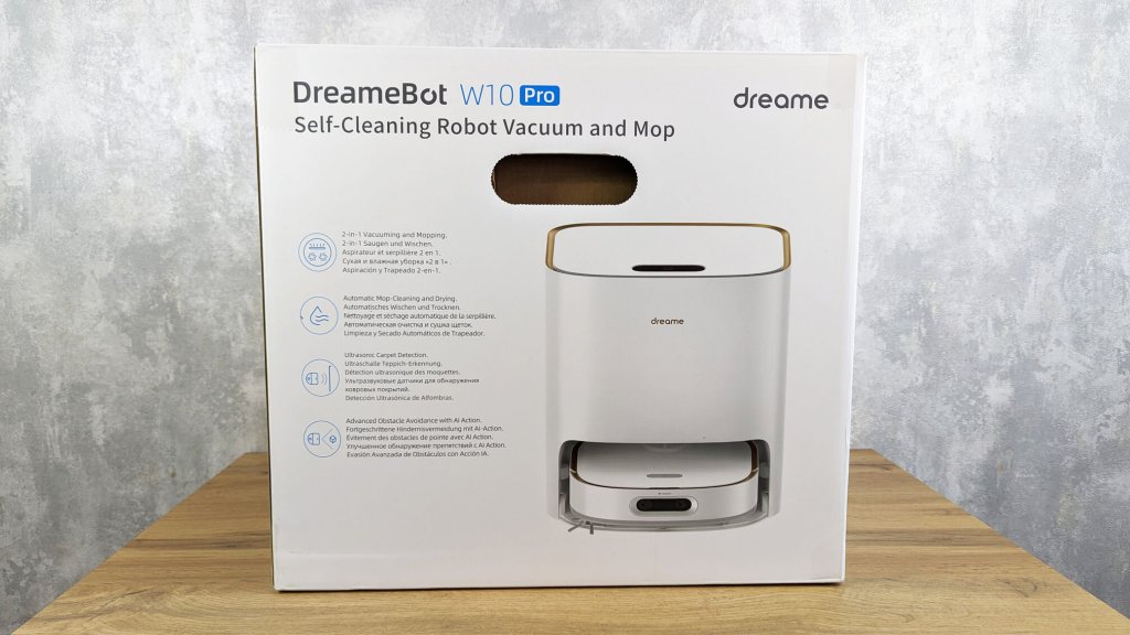 Boîte Dreame Bot W10 Pro