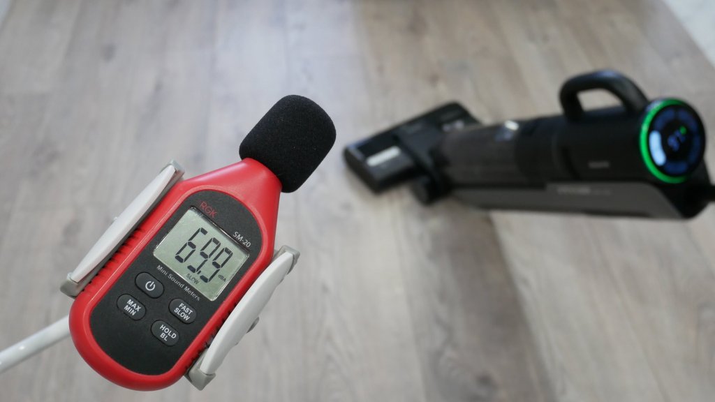 Dreame M12 : Niveau sonore