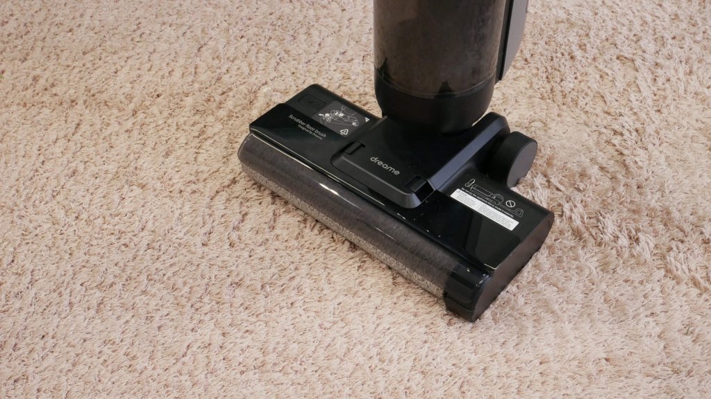 Dreame M12 : Nettoyage de tapis