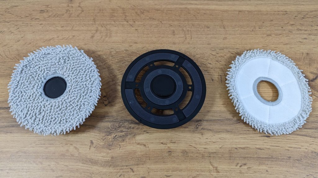 Ecovacs Deebot X1 Omni : Porte-lingettes