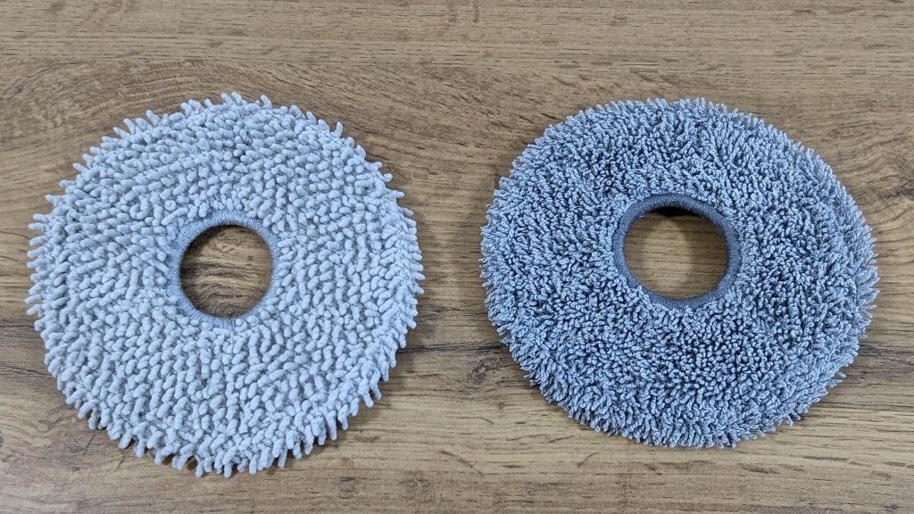 Ecovacs Deebot X1 Omni : Lingettes neuves et usagées