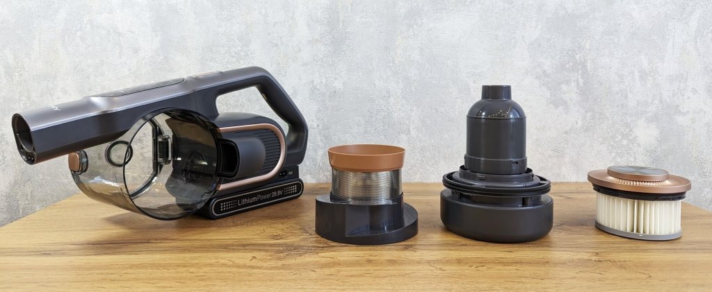Jimmy H10 Pro Hercules : Système de filtration