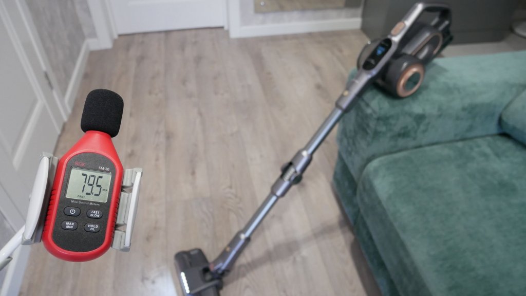 Jimmy H10 Pro Hercules : Niveau sonore