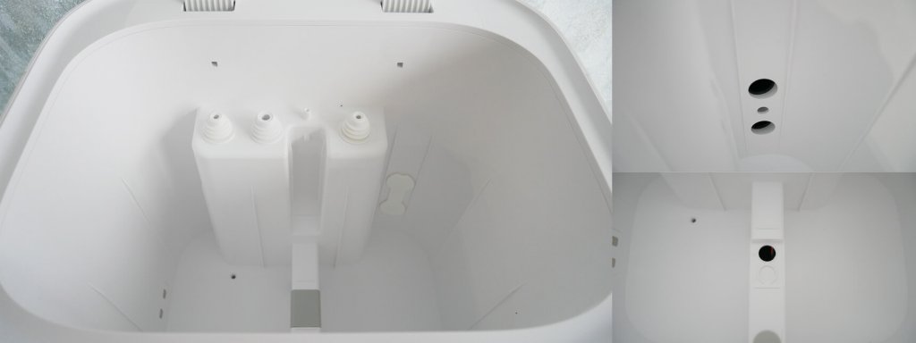 Dreame Bot L10 Ultra : Différences à l’intérieur de la station