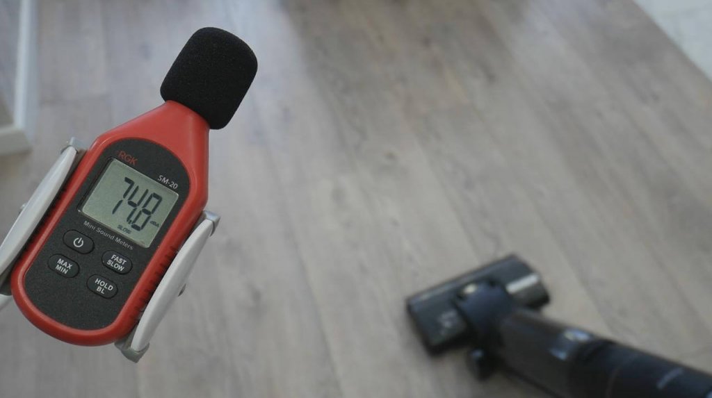 Dreame H12 Pro : Niveau sonore