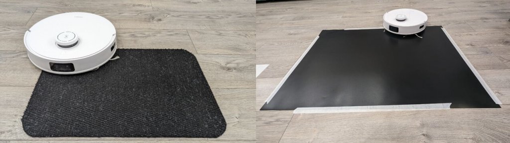 Conduire sur des surfaces noires