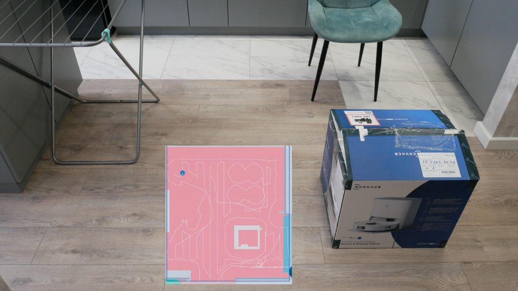Navigation dans une salle d'obstacles