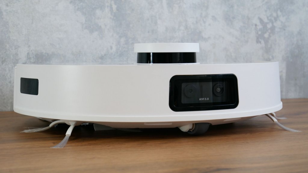 ECOVACS DEEBOT T10 Plus : vue latérale