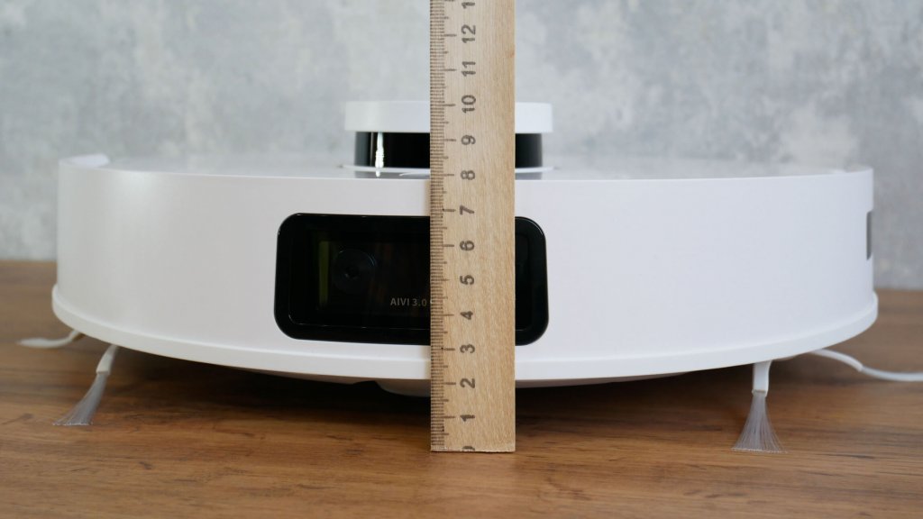 ECOVACS DEEBOT T10 Plus : hauteur du corps