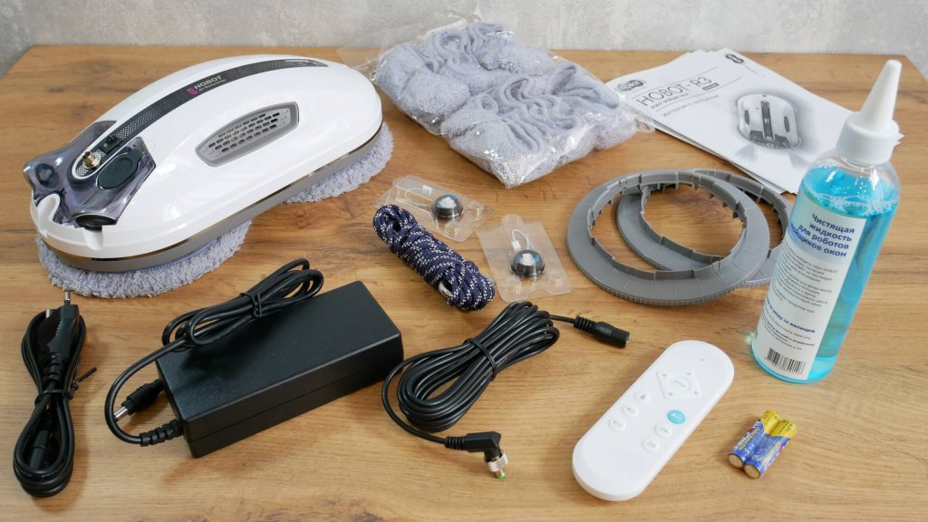 Hobot R3 : contenu de l'emballage