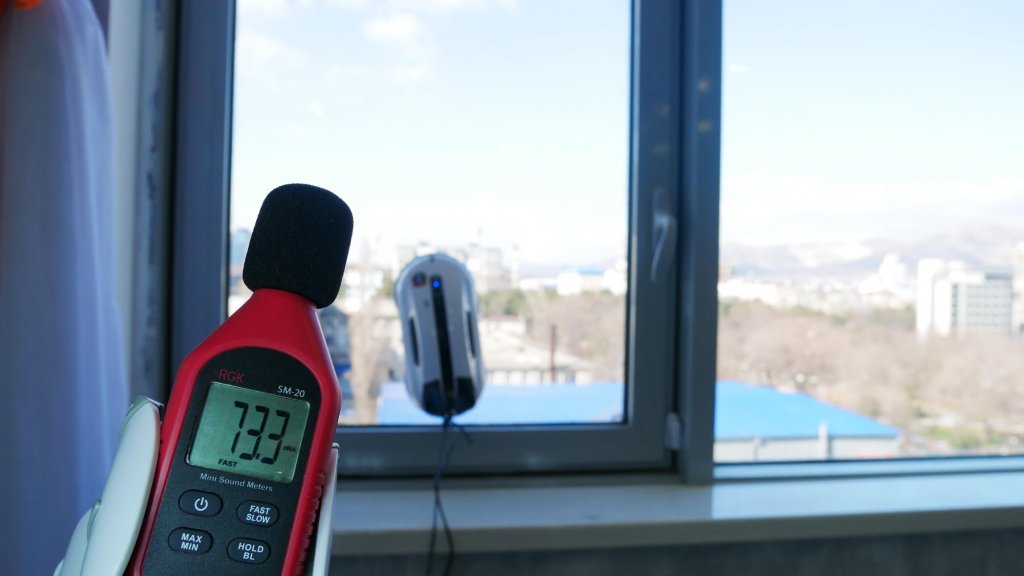 Hobot R3 : Niveau sonore