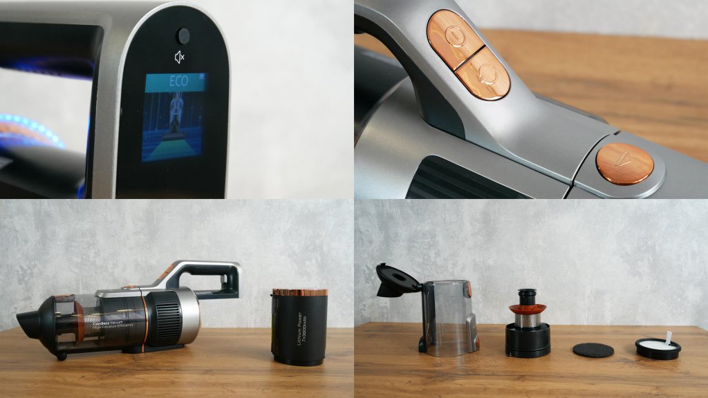 Jimmy HW10 Pro : Conception d’aspirateur portatif