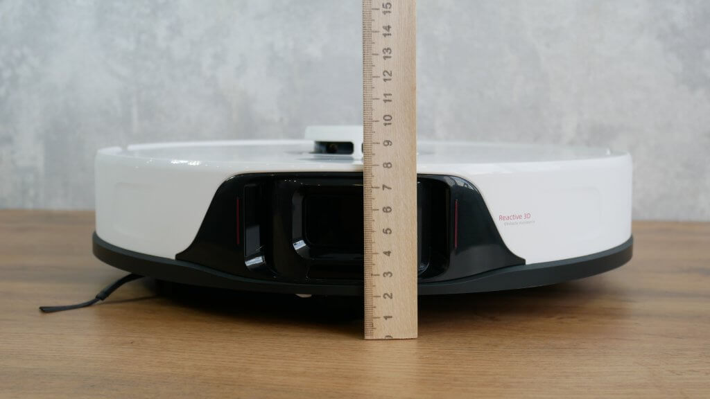 Roborock S8 : Hauteur