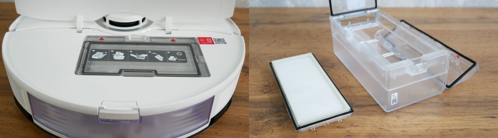 Roborock S8 : Collecteur de poussière