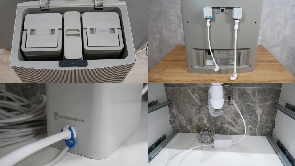 Dreame Bot X10 Pro : Raccordement de la station à l’alimentation en eau