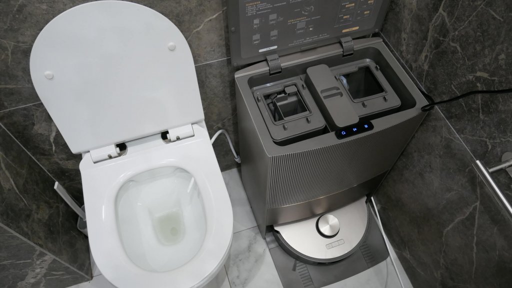 Dreame Bot X10 Pro : Drainage des eaux sales