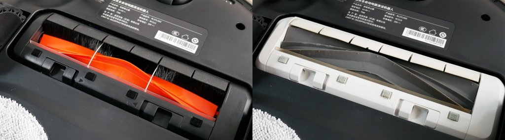 Dreame Bot X10 Pro : Différents capuchons pour la brosse turbo