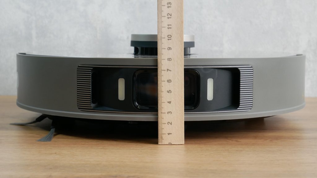 Dreame Bot X10 Pro : Hauteur du corps